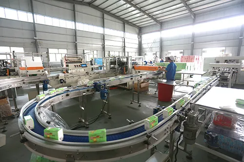 High-efficiency paper production machine at Top Source facility