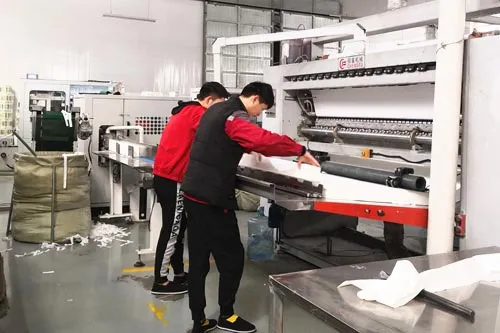 High-quality toilet paper manufacturing facility in China