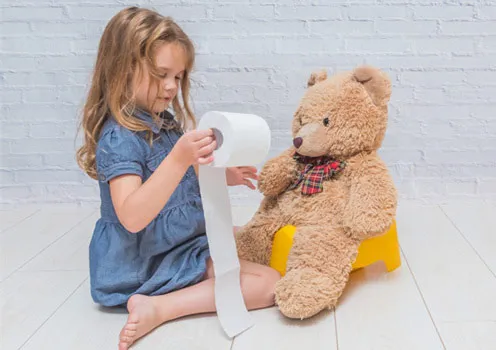 Soft and durable toilet paper rolls stacked neatly