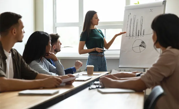 Team of professionals collaborating at Top Source Slate office