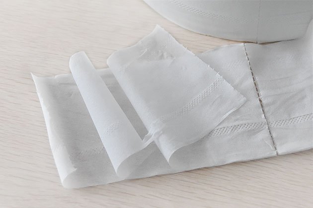 Laboratory testing of virgin pulp tissue tensile strength