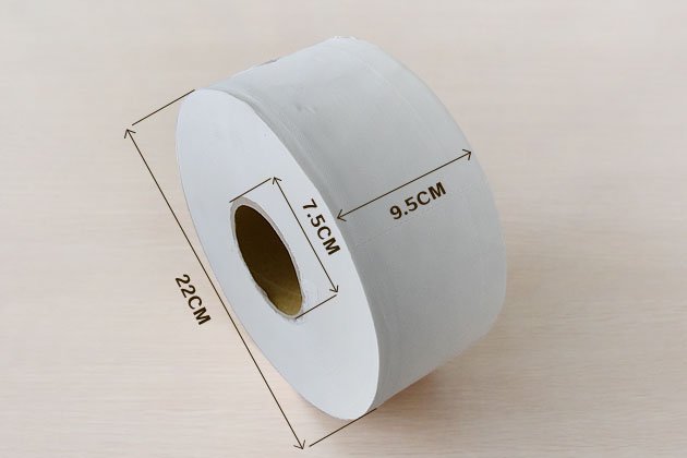 Tissue roll meterage verification