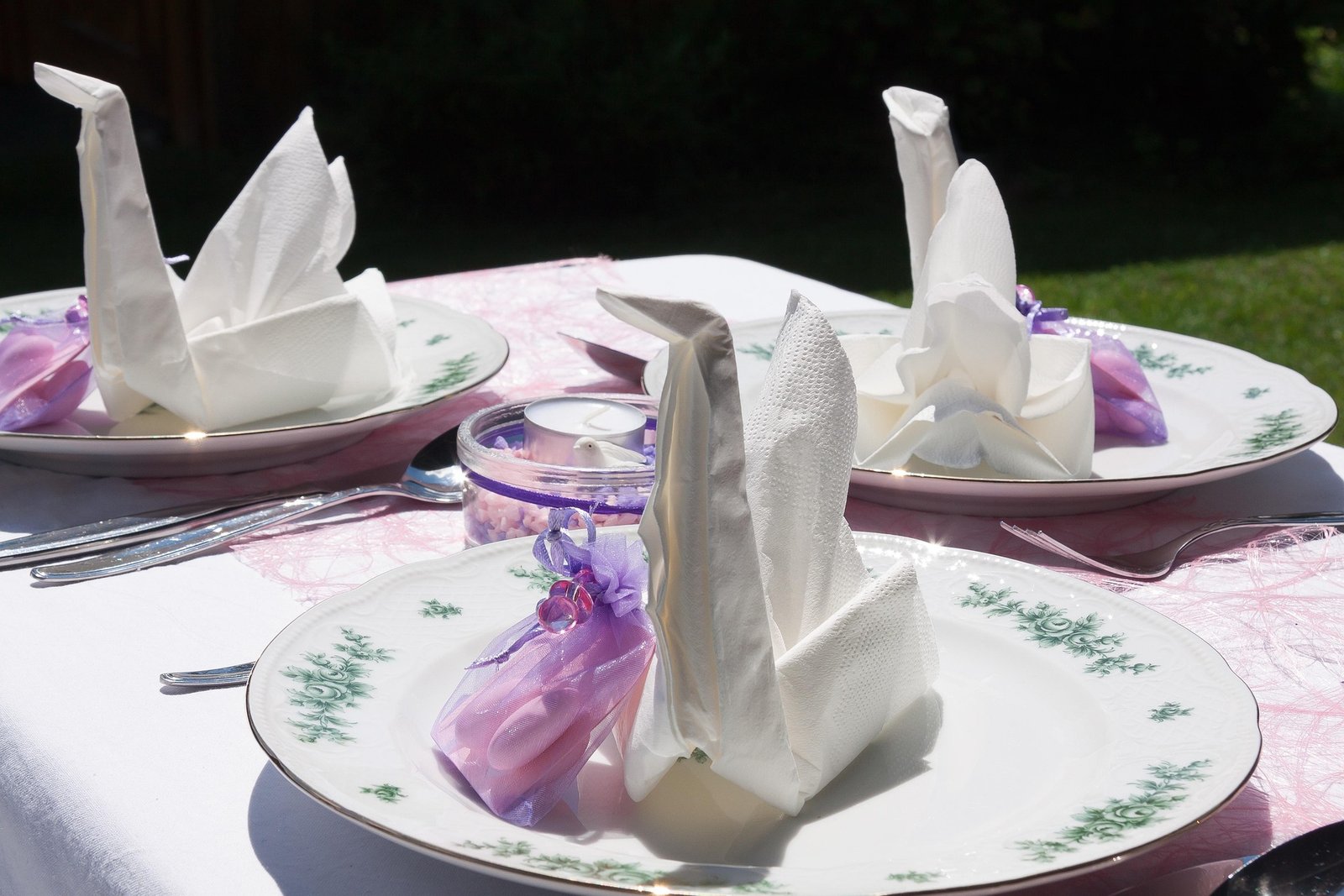 Kitchen paper towel shown in a bright home table-setting scene