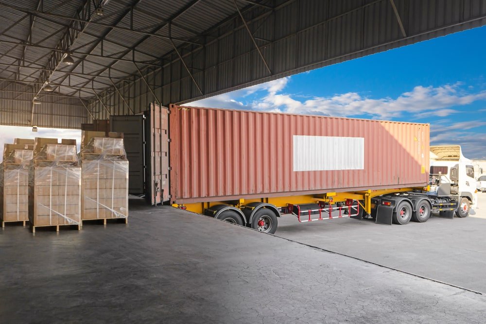 20GP/40HQ container loading of virgin wood pulp tissue paper for export from Top Source Paper
